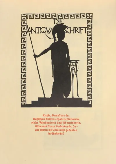 Die Schriftgiesserei Im Schattenbild Pl 20