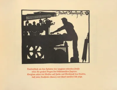 Die Schriftgiesserei Im Schattenbild Pl 22