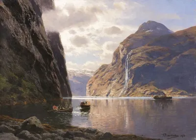 Die Sieben Schwestern Am Geirangerfjord