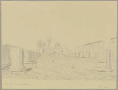 Die Sogenannte Basilika In Pompeji