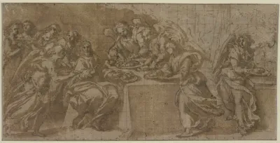 Die Speisung Christi In Der Wuste