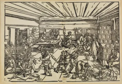 Die Spinnstube