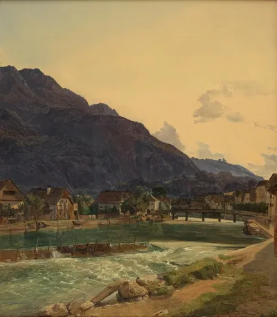 Die Traun Bei Ischl