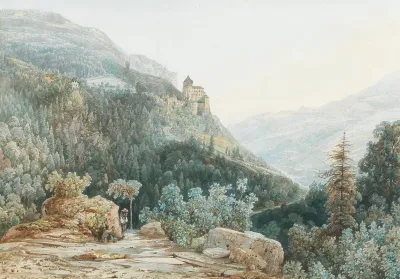Die Trostburg Im Eisacktal In Sudtirol