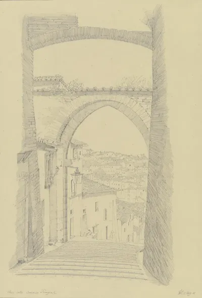 Die Via Appia In Perugia