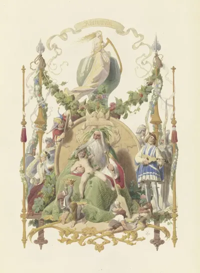 Die Vier Hauptgetranke Rheinwein