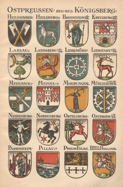 Die Wappen Und Siegel Der Deutschen Stadte Flecken Und Dorfer Pl 06