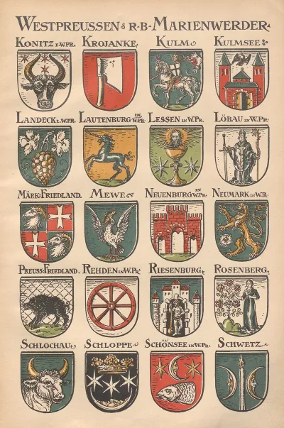 Die Wappen Und Siegel Der Deutschen Stadte Flecken Und Dorfer Pl 11