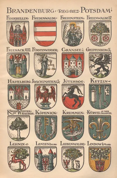 Die Wappen Und Siegel Der Deutschen Stadte Flecken Und Dorfer Pl 14