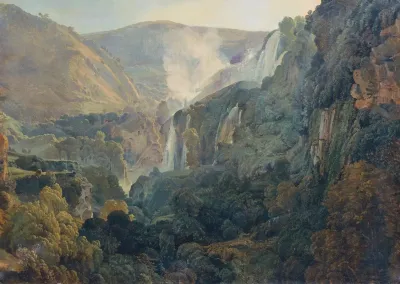 Die Wasserfalle Von Terni