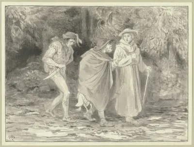 Diether Und Die Beiden Landstreicher
