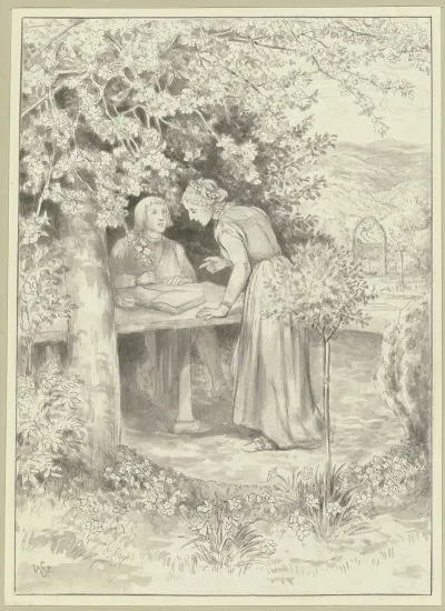 Diether Und Irmela Im Burggarten