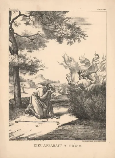 Dieu Apparant A Moise