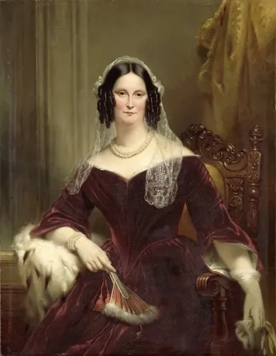 Dieuwke Fontein 1800 79 Second Wife Married 1834 Of Adriaan Van Der Hoop