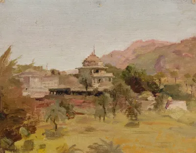 Diewarra Templer Stand Abu From The Journey To India