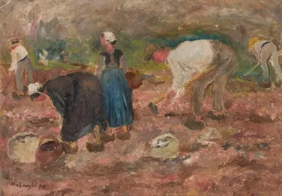 Digging Potatoes