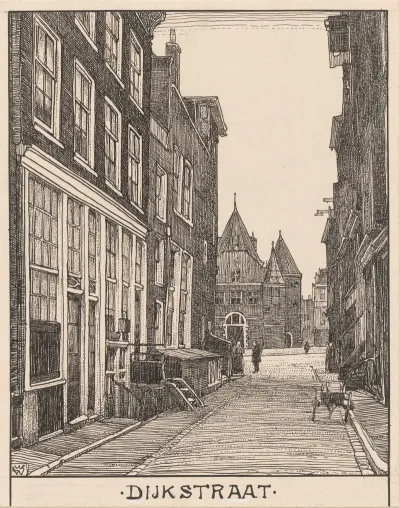 Dijkstraat Te Amsterdam