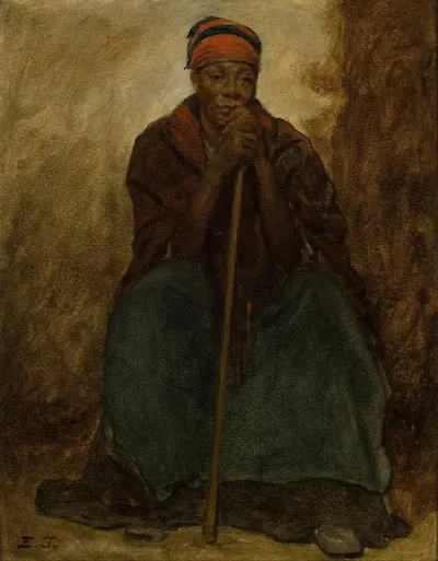 Dinah Portrait Of A Negress