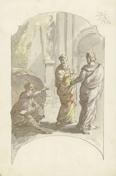 Diogenes Vraagt Alexander Niet In Zijn Licht Te Staan