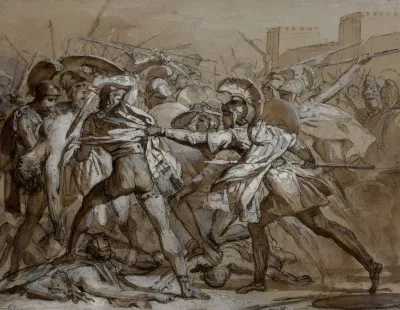 Dispute Over The Body Of Patrocles