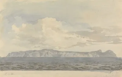 Distant View Of An Island