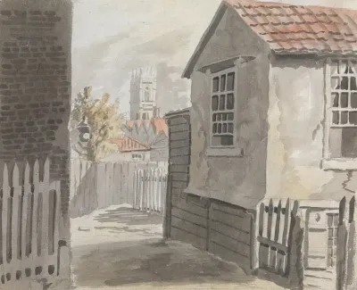 Distant View Of Church