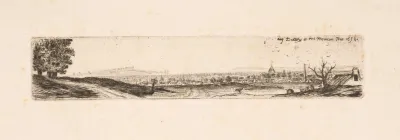 Distant View Of City
