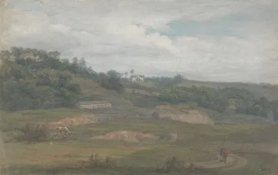 Distant View Of Upnor Lodge