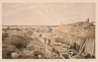 Ditch Of The Bastion Du Mat