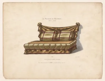 Divan Grande Draperie Fantaisie
