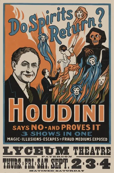 Do Spirits Return Houdini Says No And Proves It