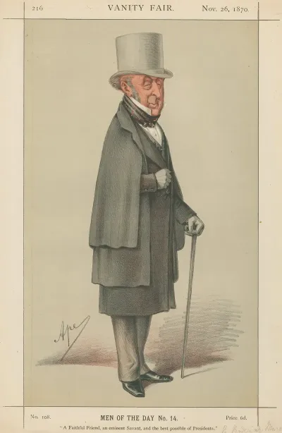 Doctors And Scientists A Faithful Friend An Eminent Savant And The Best Possible Of Presidents Sir Robert Nurchison 25 November 1870