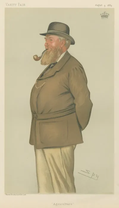Doctors And Scientists Agriculture Sir Edward Coke The Earl Of Leicester 4 August 1883