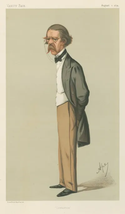 Doctors And Scientists Cremation Sir Henry Thompson 1 August 1874
