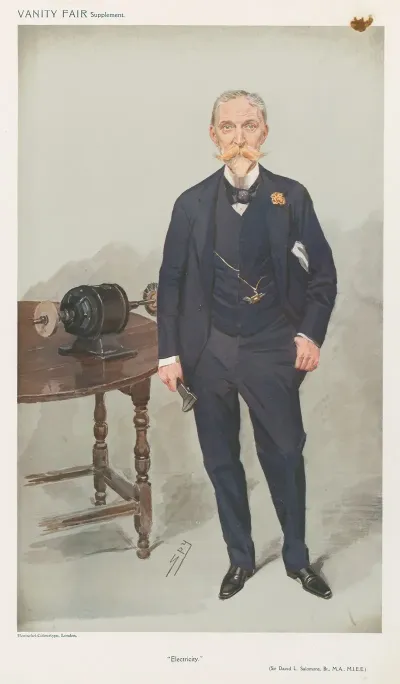 Doctors And Scientists Electricity Sir David L Salomons