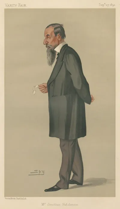 Doctors And Scientists Mr Jonathan Hutchinson 27 September 1890