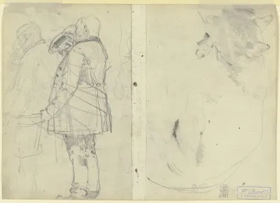 Dog And Figures