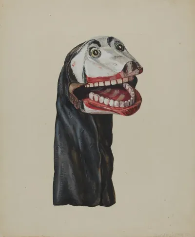 Dog Toby Hand Puppet