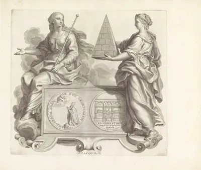 Doge Agostino Barbarigo Knielend Voor Christus
