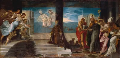 Doge Alvise Mocenigo 1507 1577 Presented To The Redeemer
