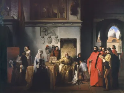 Doge Francesco Foscaris Removal The Two Foscari