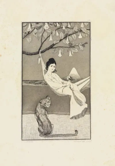 Dolce Far Niente Siesta Ii Radierte Skizzen Opus I Blatt 8