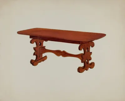 Doll Furniture Table