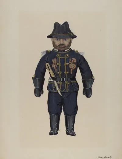 Doll General Grant