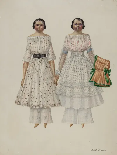 Dolls Molly And Polly