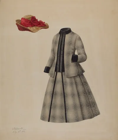 Dolls Suit And Hat