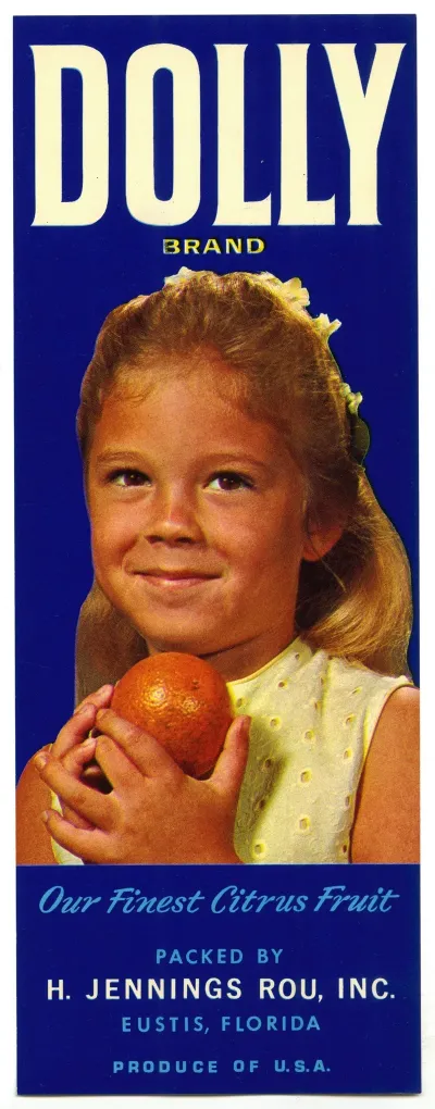 Dolly Brand Citrus Label 2