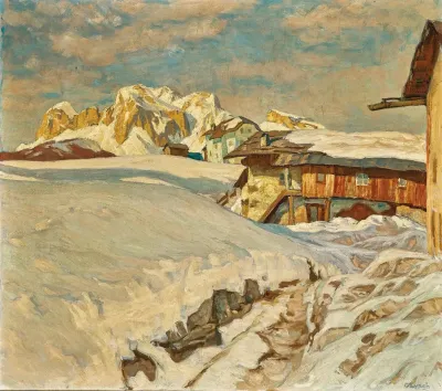 Dolomitenlandschaft Bei Cortina Mit Tofana