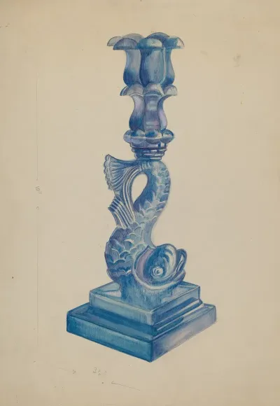 Dolphin Candlestick 2
