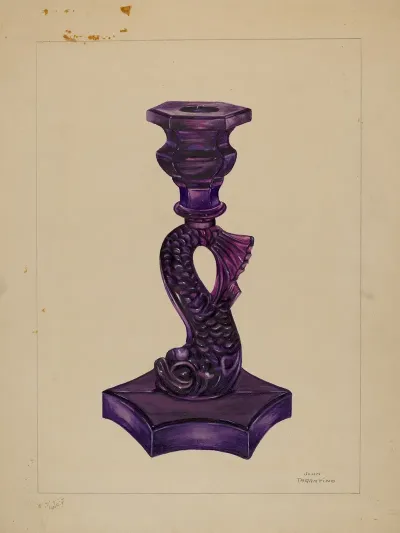Dolphin Candlestick 4